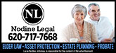 Nodine Legal, LLC Sponsorship Banner